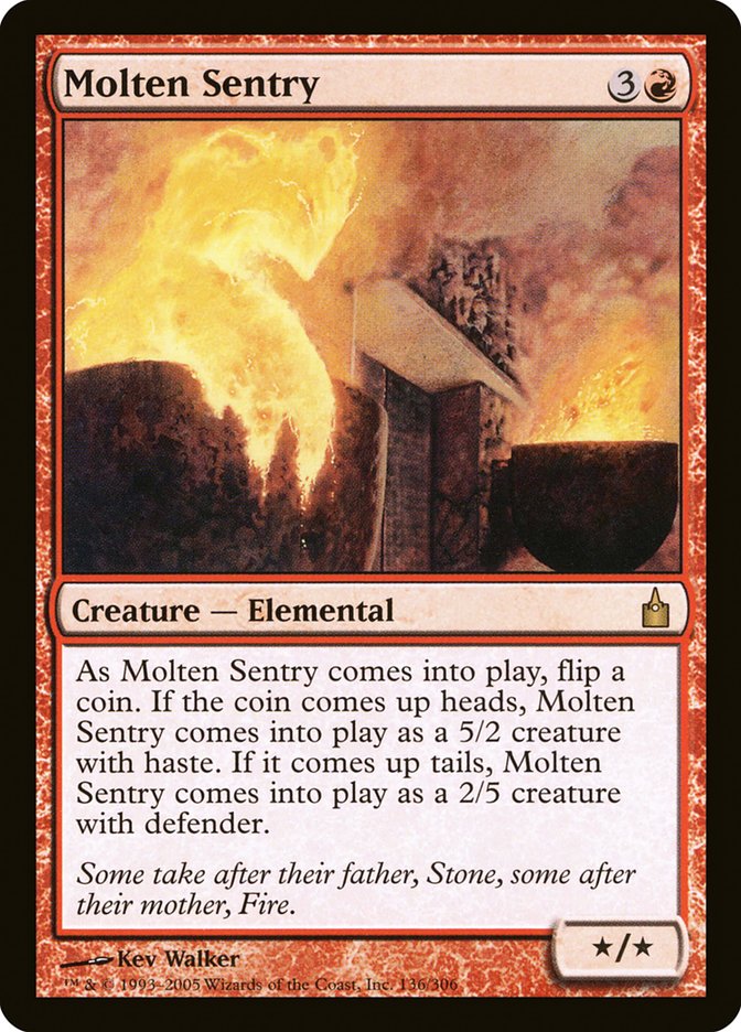 Molten Sentry [Ravnica: City of Guilds] | All Aboard Games