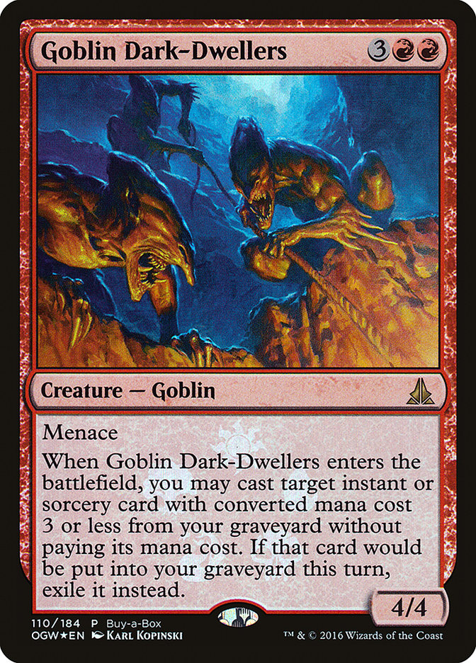 Goblin Dark-Dwellers (Buy-A-Box) [Oath of the Gatewatch Promos] | All Aboard Games