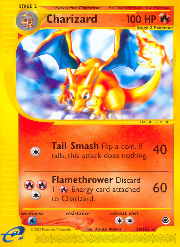 Charizard (39/165) [Expedition: Base Set] | All Aboard Games