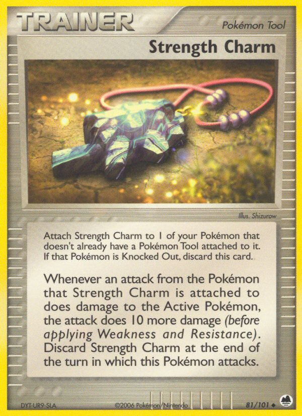 Strength Charm (81/101) [EX: Dragon Frontiers] | All Aboard Games