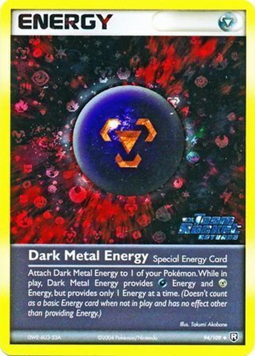 Dark Metal Energy (94/109) (Stamped) [EX: Team Rocket Returns] | All Aboard Games