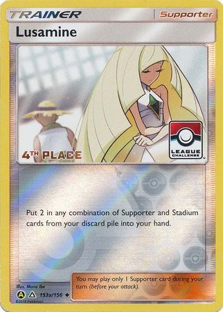 Lusamine (153a/156) (League Challenge Alt Art 4th Place) [Sun & Moon: Ultra Prism] | All Aboard Games