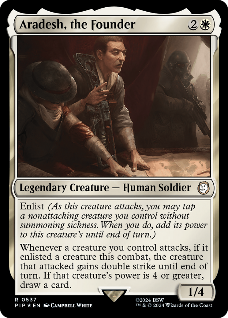Aradesh, the Founder (Surge Foil) [Fallout] | All Aboard Games