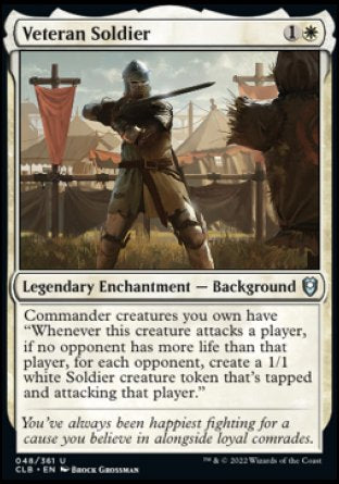 Veteran Soldier [Commander Legends: Battle for Baldur's Gate] | All Aboard Games