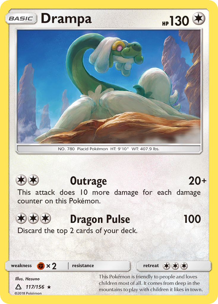 Drampa (117/156) [Sun & Moon: Ultra Prism] | All Aboard Games