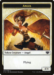 Angel // Cat Double-sided Token [Commander 2014 Tokens] | All Aboard Games