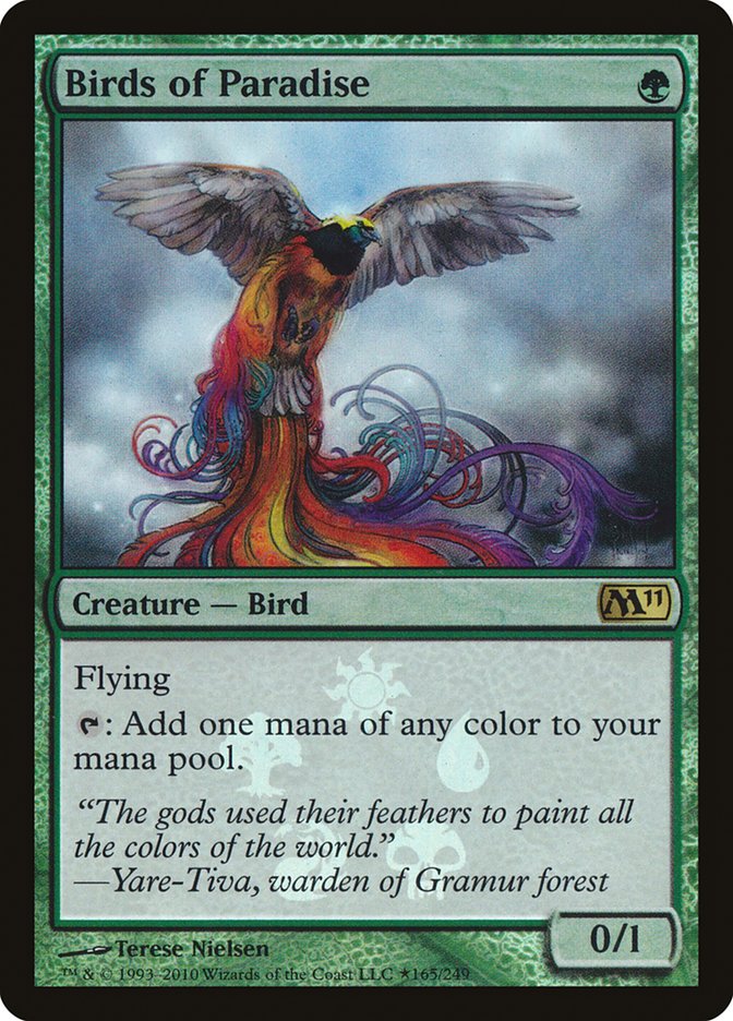 Birds of Paradise (Buy-A-Box) [Magic 2011 Promos] | All Aboard Games