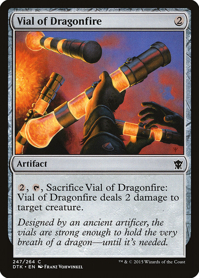 Vial of Dragonfire [Dragons of Tarkir] | All Aboard Games