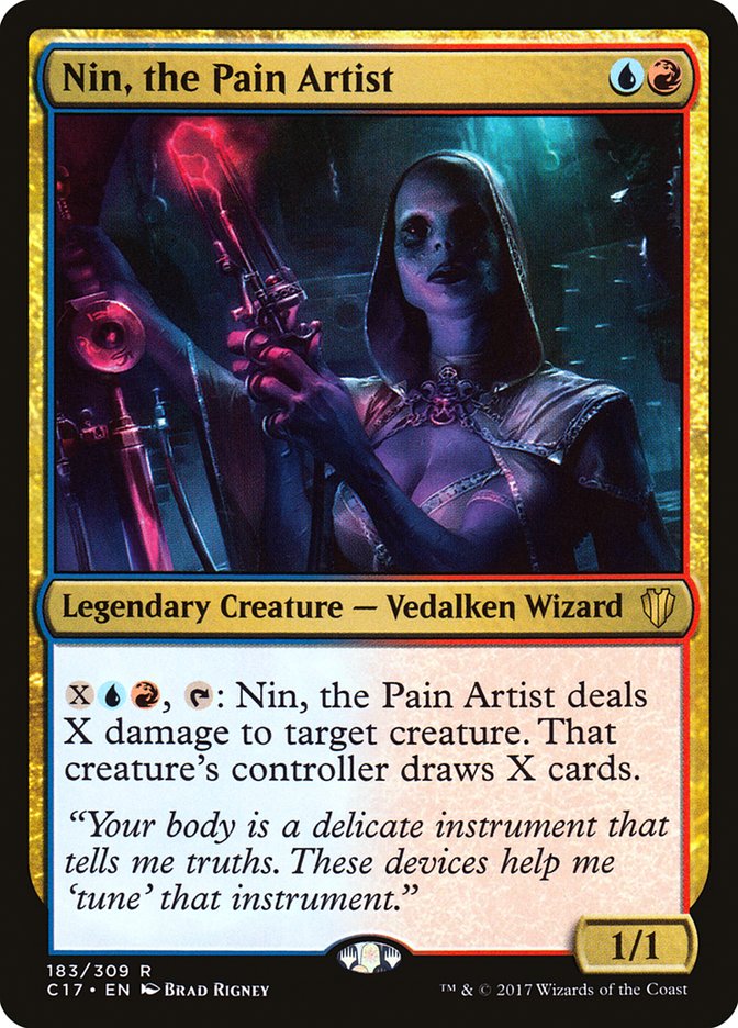 Nin, the Pain Artist [Commander 2017] | All Aboard Games