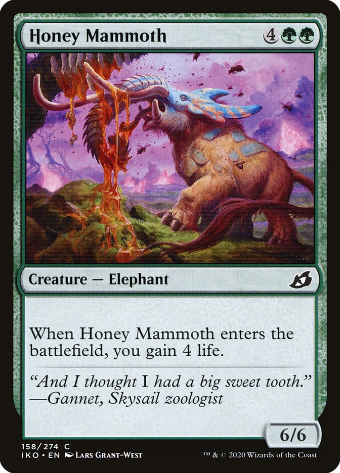 Honey Mammoth [Ikoria: Lair of Behemoths] | All Aboard Games