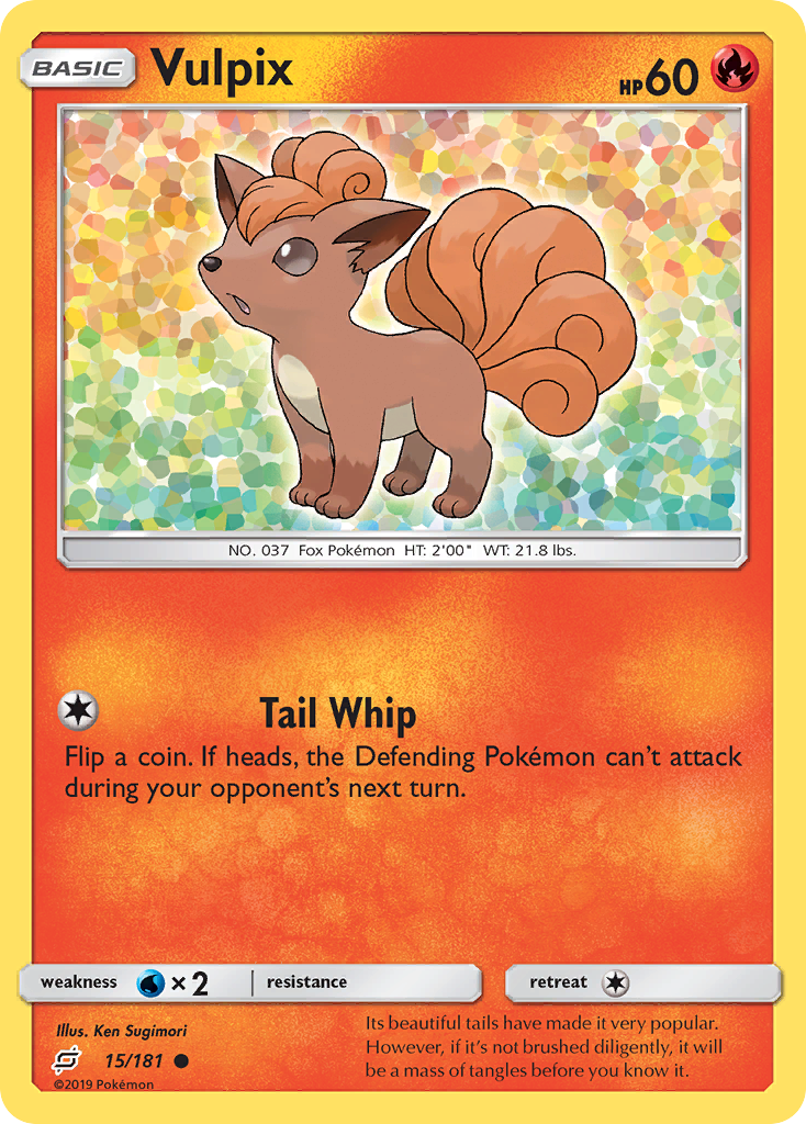 Vulpix (15/181) [Sun & Moon: Team Up] | All Aboard Games