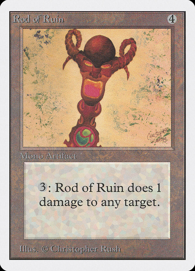 Rod of Ruin [Unlimited Edition] | All Aboard Games