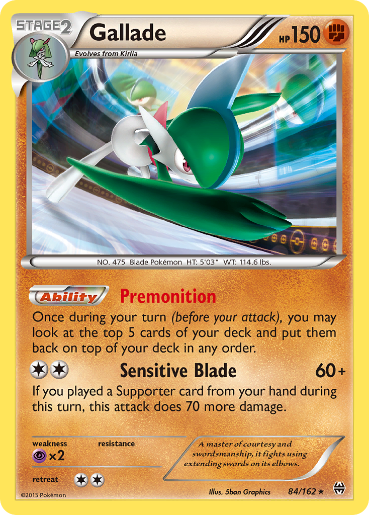 Gallade (84/162) [XY: BREAKthrough] | All Aboard Games