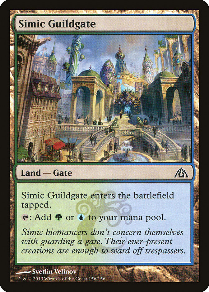 Simic Guildgate [Dragon's Maze] | All Aboard Games