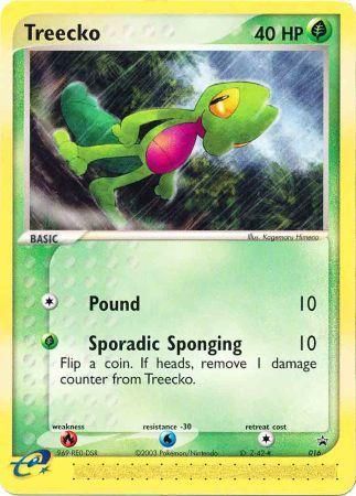 Treecko (016) (Non-Holo) [Nintendo: Black Star Promos] | All Aboard Games