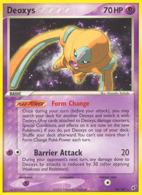 Deoxys (18/107) [EX: Deoxys] | All Aboard Games