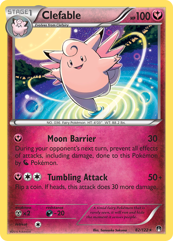 Clefable (82/122) [XY: BREAKpoint] | All Aboard Games