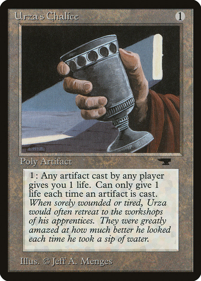 Urza's Chalice [Antiquities] | All Aboard Games