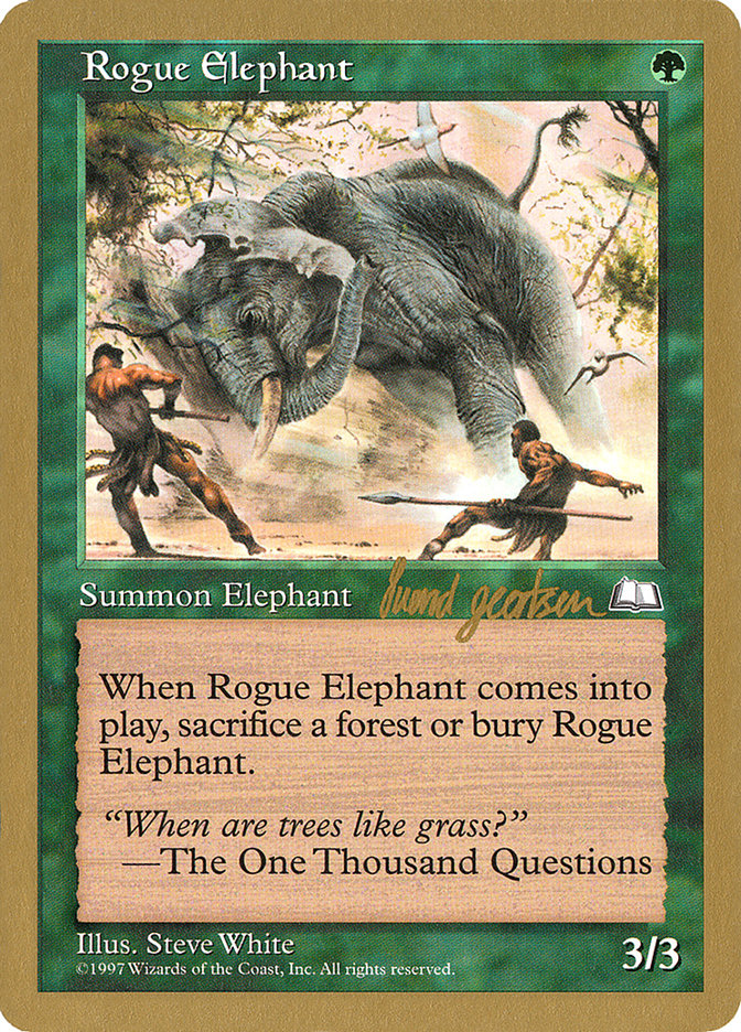 Rogue Elephant (Svend Geertsen) [World Championship Decks 1997] | All Aboard Games