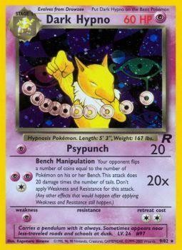 Dark Hypno (9/82) [Team Rocket Unlimited] | All Aboard Games