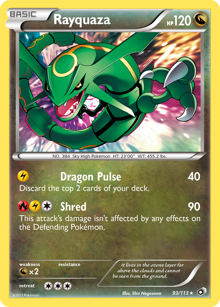 Rayquaza (93/113) [Black & White: Legendary Treasures] | All Aboard Games