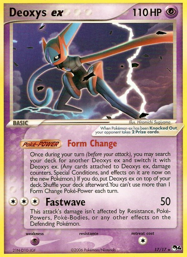 Deoxys ex (17/17) [POP Series 4] | All Aboard Games