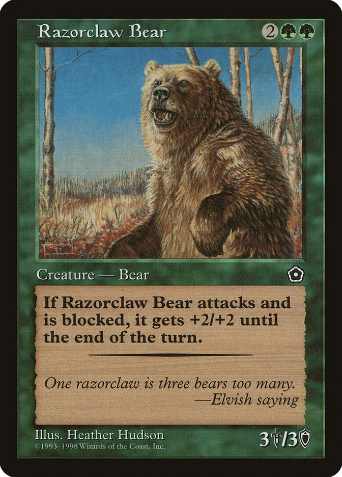 Razorclaw Bear [Portal Second Age] | All Aboard Games