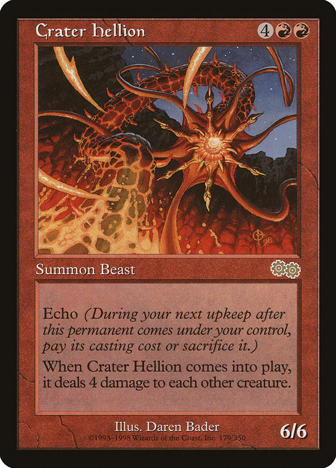 Crater Hellion [Urza's Saga] | All Aboard Games