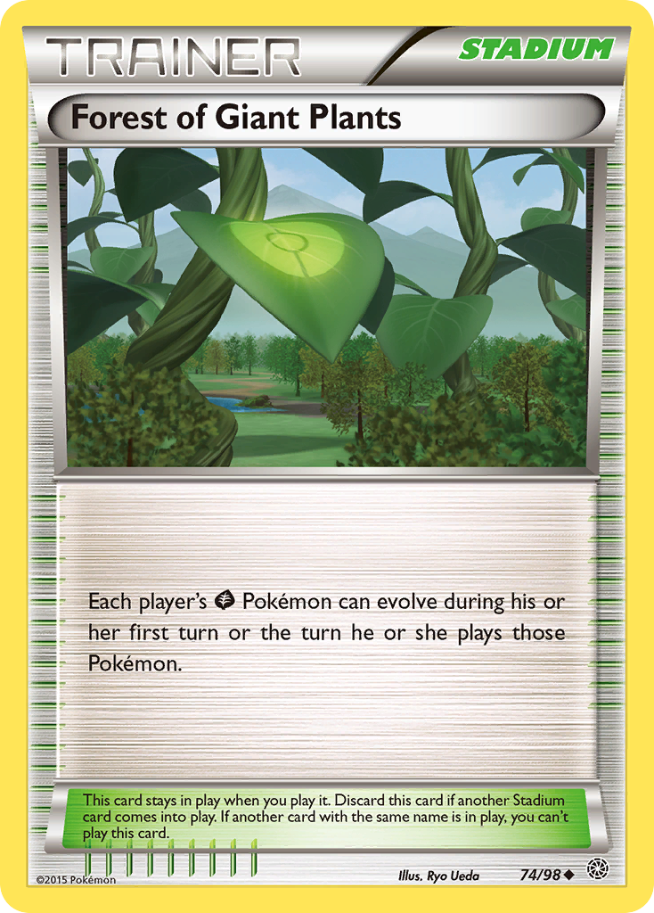 Forest of Giant Plants (74/98) [XY: Ancient Origins] | All Aboard Games