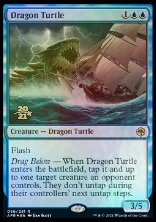 Dragon Turtle [Dungeons & Dragons: Adventures in the Forgotten Realms Prerelease Promos] | All Aboard Games