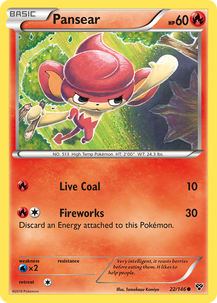 Pansear (22/146) [XY: Base Set] | All Aboard Games