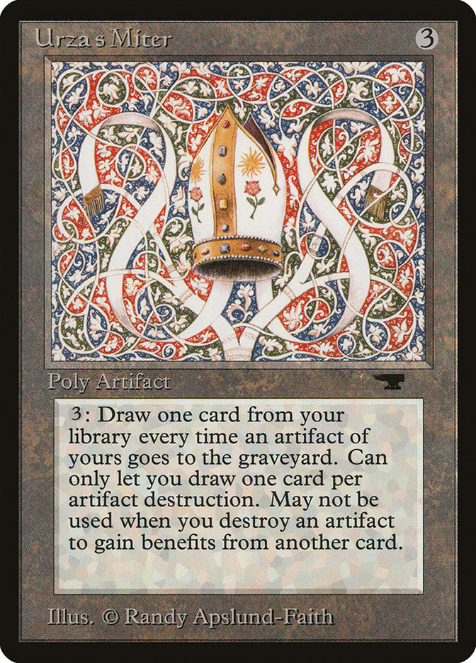 Urza's Miter [Antiquities] | All Aboard Games