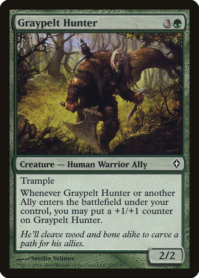 Graypelt Hunter [Worldwake] | All Aboard Games