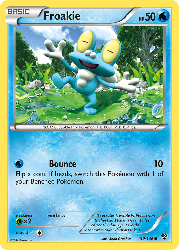 Froakie (39/146) [XY: Base Set] | All Aboard Games