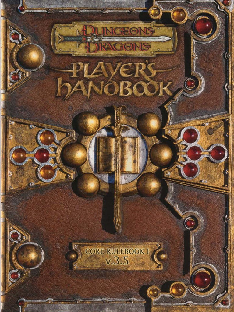 D&D - 3.5E: Player's Handbook | All Aboard Games