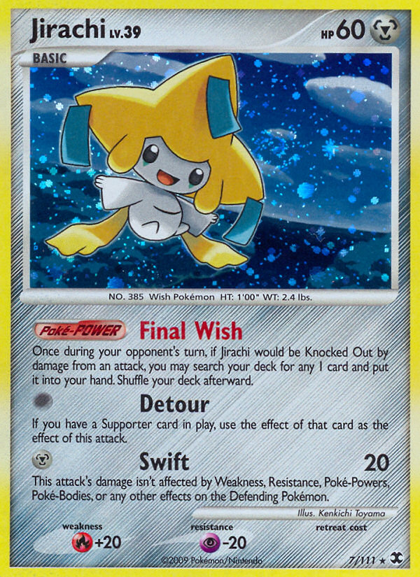 Jirachi (7/111) [Platinum: Rising Rivals] | All Aboard Games