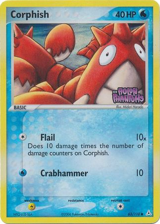 Corphish (63/110) (Stamped) [EX: Holon Phantoms] | All Aboard Games