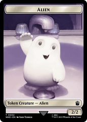 Copy // Alien Double-Sided Token [Doctor Who Tokens] | All Aboard Games