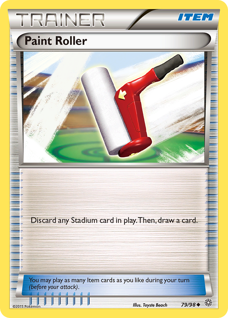 Paint Roller (79/98) [XY: Ancient Origins] | All Aboard Games