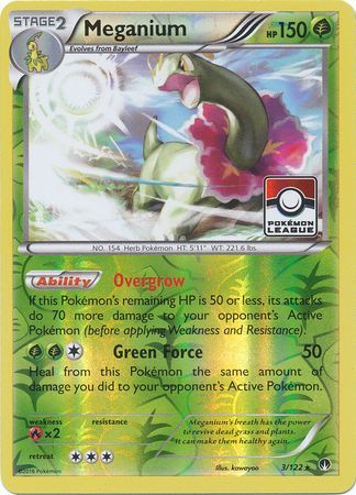 Meganium (3/122) (League Promo) [XY: BREAKpoint] | All Aboard Games