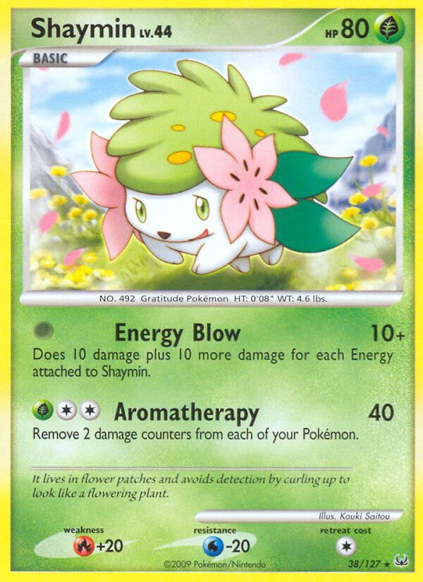 Shaymin (38/127) (Theme Deck Exclusive) [Platinum: Base Set] | All Aboard Games