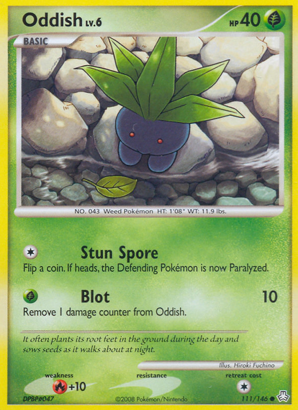 Oddish (111/146) [Diamond & Pearl: Legends Awakened] | All Aboard Games