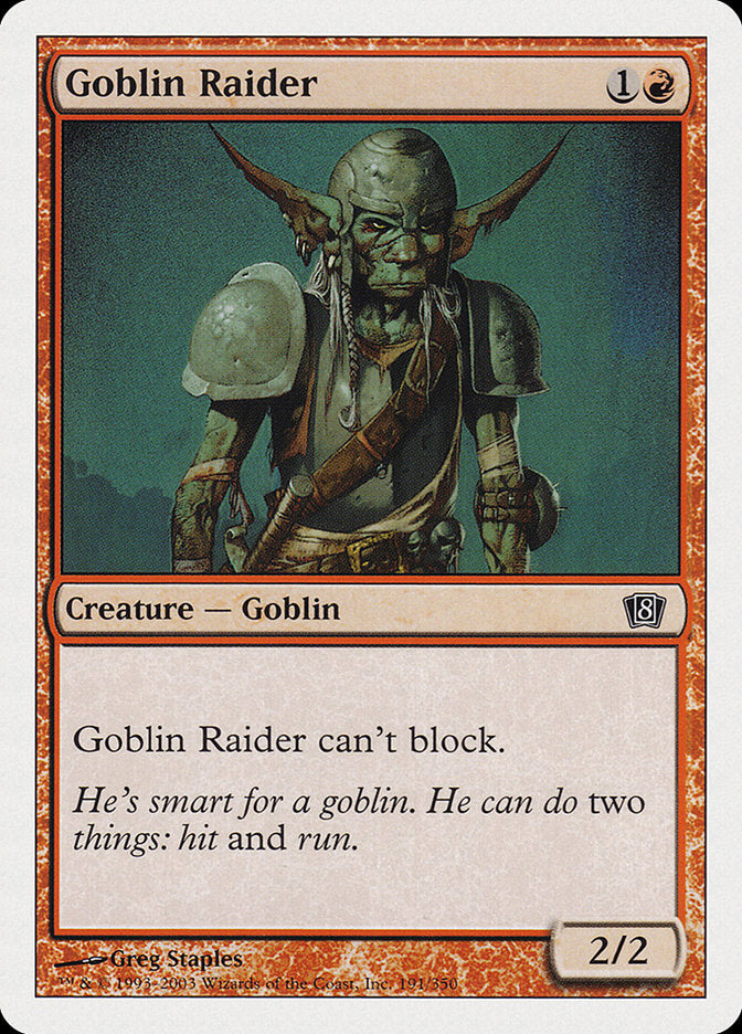 Goblin Raider [Eighth Edition] | All Aboard Games