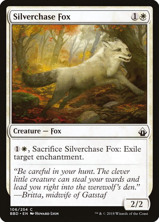 Silverchase Fox [Battlebond] | All Aboard Games