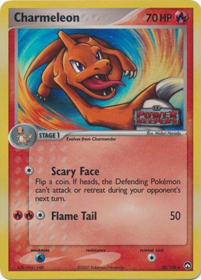 Charmeleon (28/108) (Stamped) [EX: Power Keepers] | All Aboard Games
