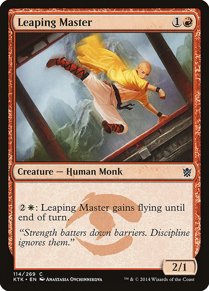 Leaping Master [Khans of Tarkir] | All Aboard Games