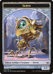 Servo // Wizard Double-sided Token [Challenger 2020 Tokens] | All Aboard Games