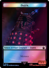 Dalek // Alien Insect Double-Sided Token (Surge Foil) [Doctor Who Tokens] | All Aboard Games