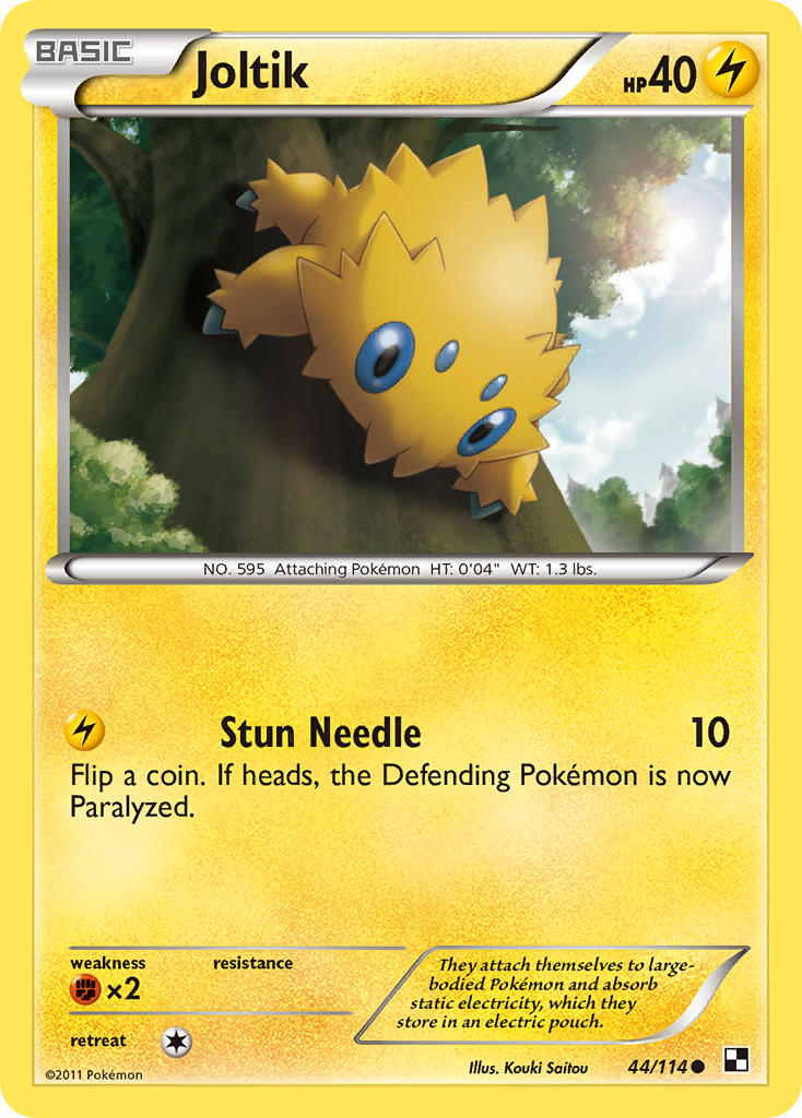 Joltik (44/114) [Black & White: Base Set] | All Aboard Games