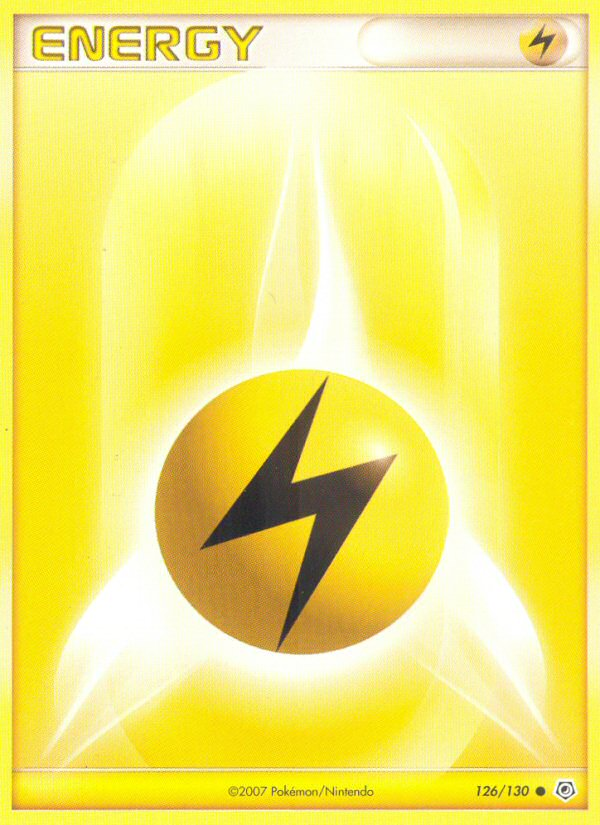 Lightning Energy (126/130) [Diamond & Pearl: Base Set] | All Aboard Games